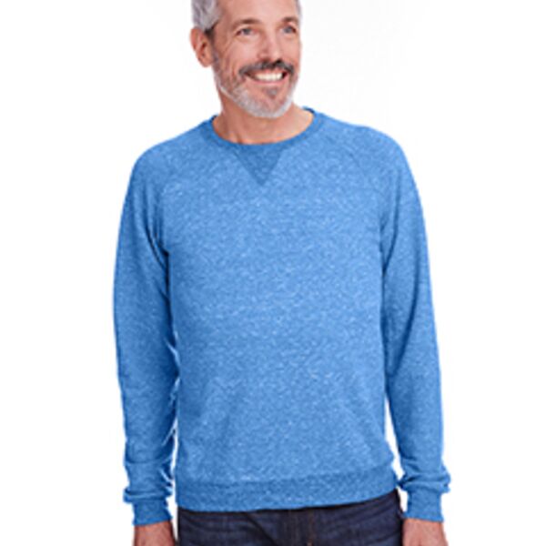 Adult Snow Heather French Terry Crewneck Sweatshirt Thumbnail