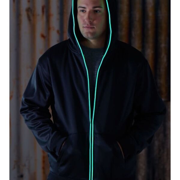 Men's Glow Full-Zip Hooded Sweatshirt Thumbnail